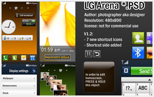 60个超适用华丽的GUI PSD设计包