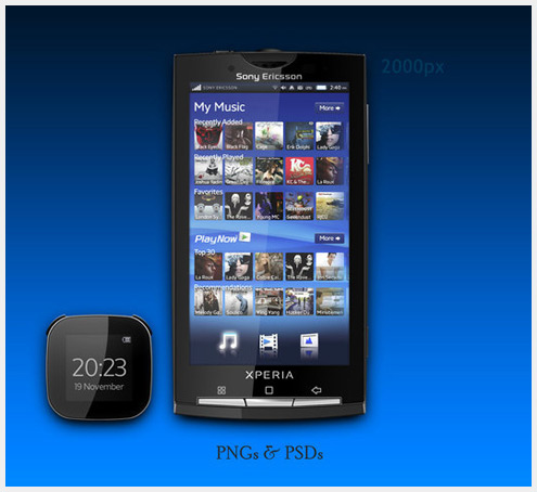 60个超适用华丽的GUI PSD设计包