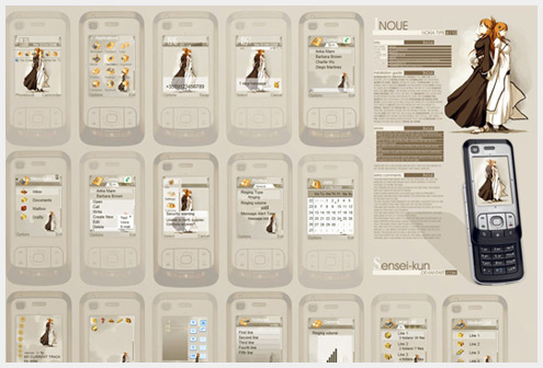 60个超适用华丽的GUI PSD设计包