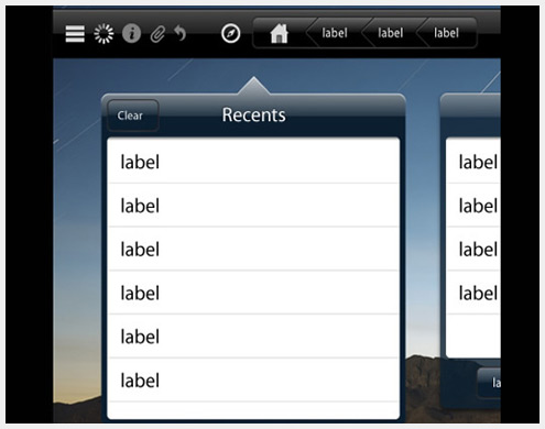 60个超适用华丽的GUI PSD设计包
