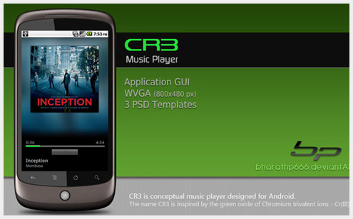 60个超适用华丽的GUI PSD设计包