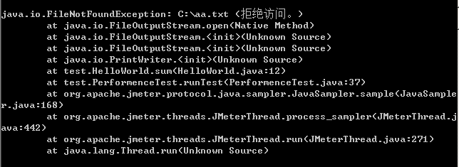 JMeterţ04Java Request