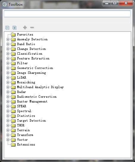 ENVI 五——全新的软件界面