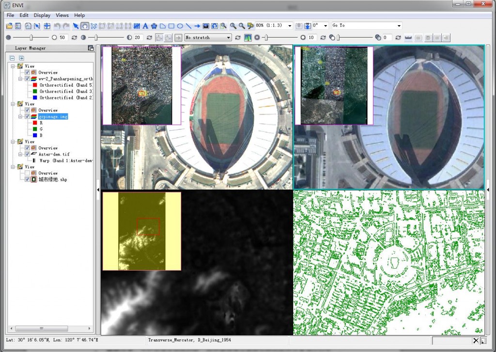 ENVI 五——全新的软件界面