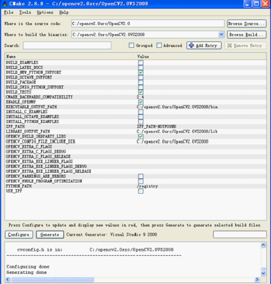 CMakeOpenCVԴVisual Studio