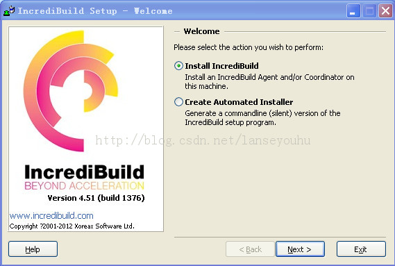 IncrediBuild�ֲ�ʽ���뻷���ｨ