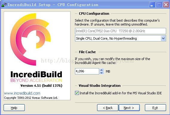 IncrediBuild�ֲ�ʽ���뻷���ｨ