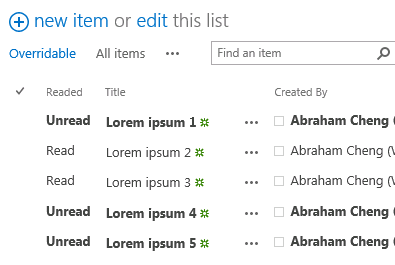SharePoint 2013 пԱΪδѶб֮Чƪ