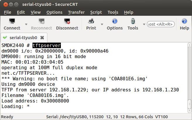 U-boot´TFTP