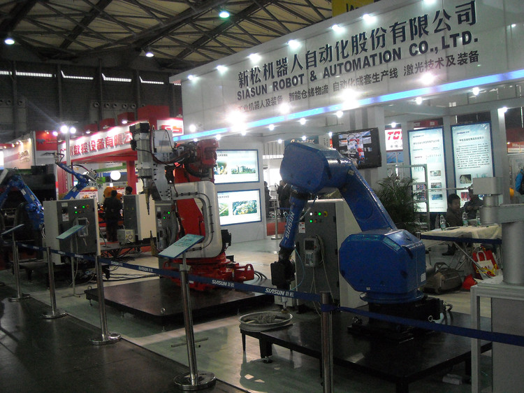 产业机械手臂—2012工博会