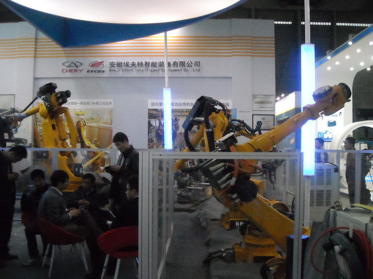 产业机械手臂—2012工博会