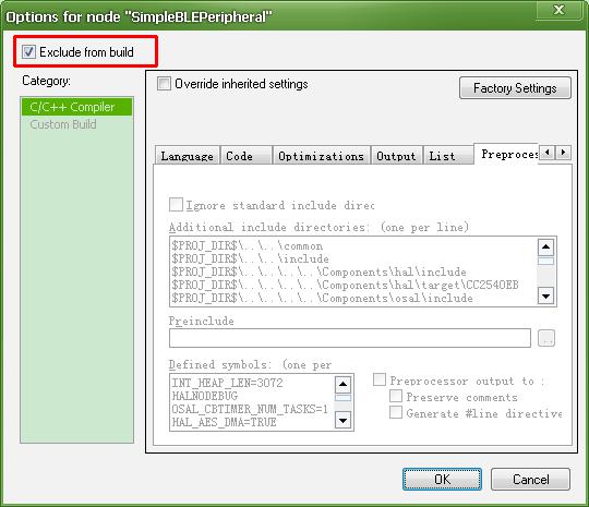 CC2540 BLE PeripheralBroadcaster Example4.0ӻ㲥߶ɫʵ