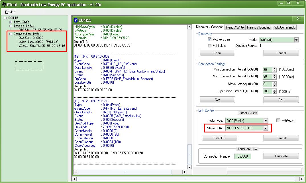 CC2540 BLE PeripheralBroadcaster Example4.0ӻ㲥߶ɫʵ