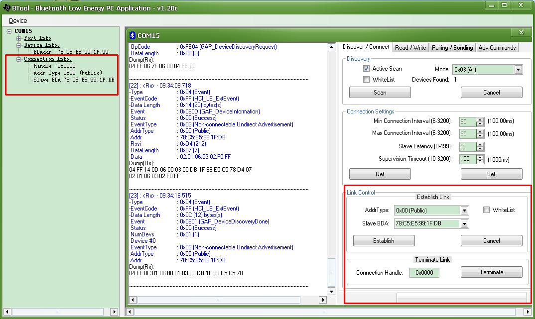 CC2540 BLE PeripheralBroadcaster Example4.0ӻ㲥߶ɫʵ