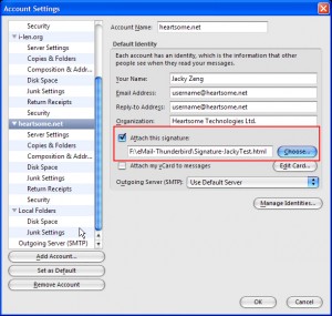 Thunderbird �ʼ�ǩ������ʵ�ַ�ʽ
