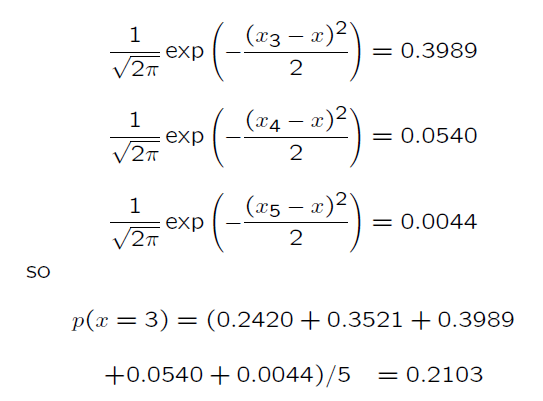 非参数技术之Parzen 窗步骤