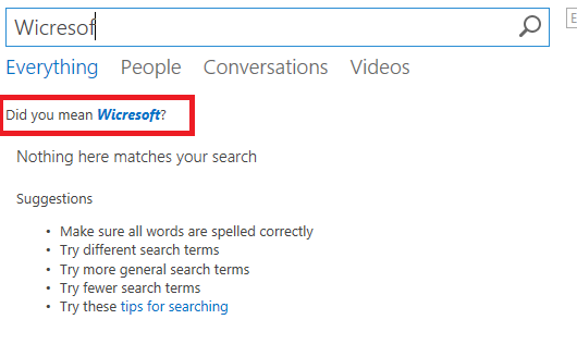 䱸SharePoint 2013 ѯƴд(Query Spelling Correction)