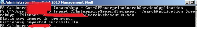 SharePoint 2013 ͬʣthesaurus