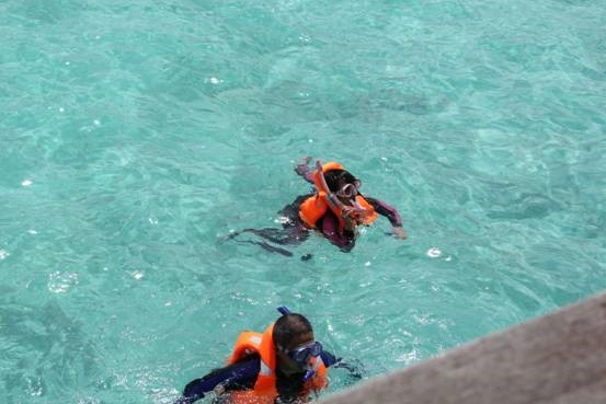 photo-media 【Dana的马尔代夫纪行】终极篇~希尔顿伊露岛~天堂之梦~各种图~(二)