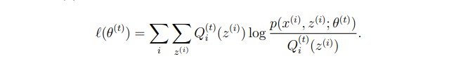 ѧϰ cs229ѧϰ3 (EM alogrithm,Mixture of Gaussians revisited & Factor analysis )