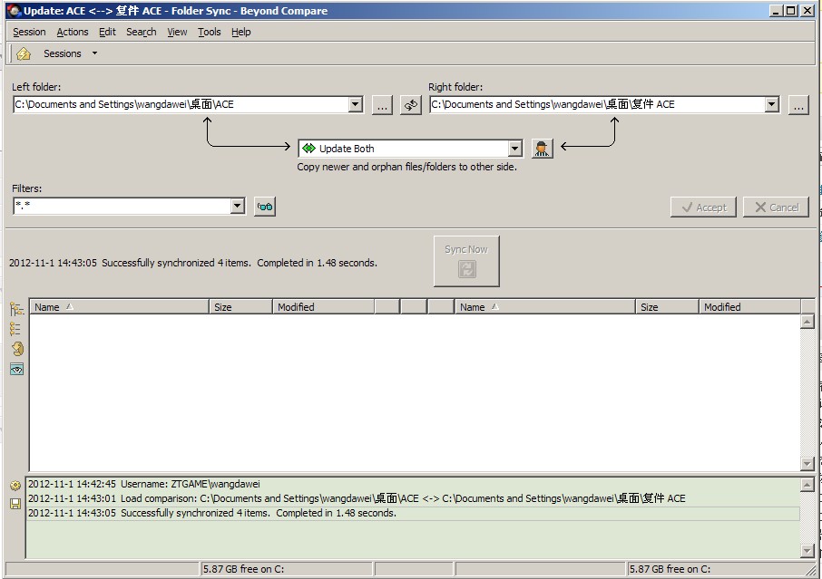 ÿ����һ������������Beyond Compare