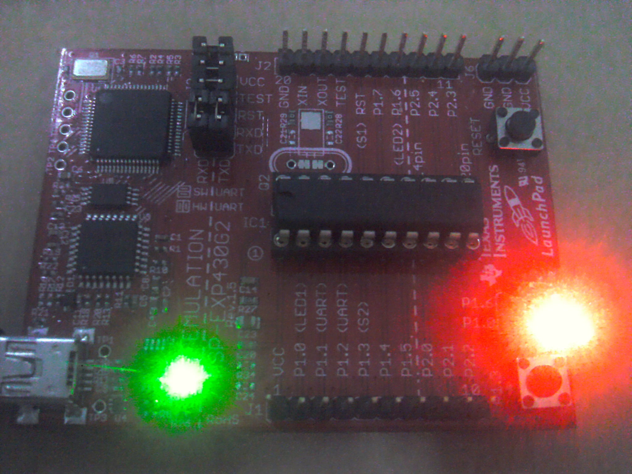 MSP430 LAUNCHPADѧϰ1-LED˸