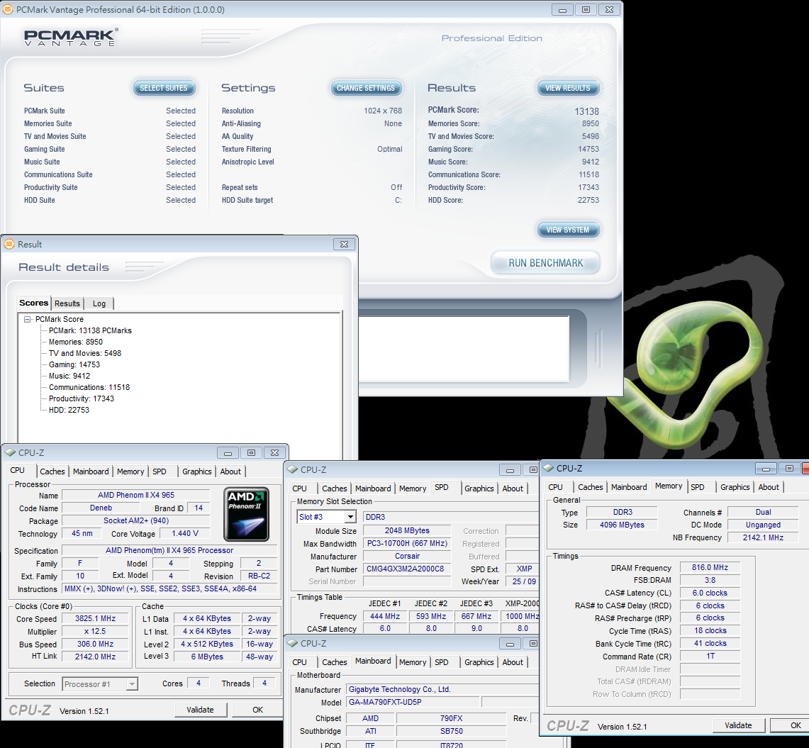 ��ת������ MA790FXT-UD5P���AMD X4 965��Ƶ����