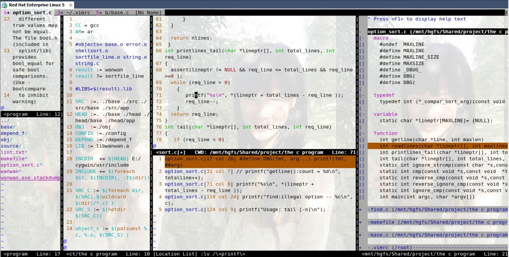 vim应用小技巧—字符搜索