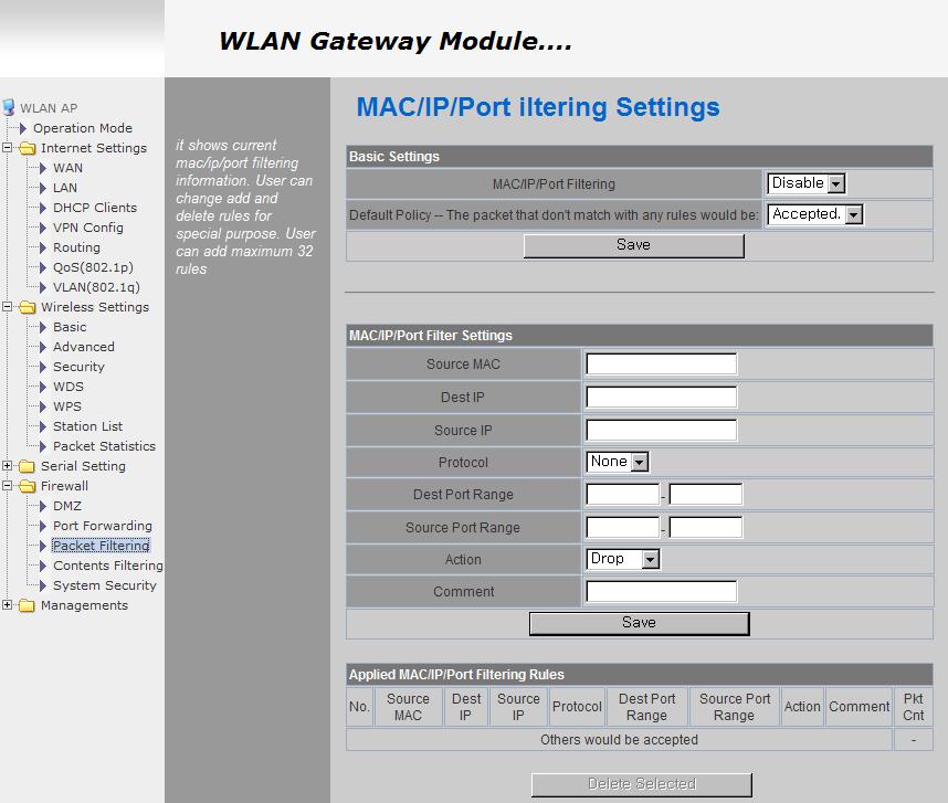 WLAN APģWizfi630ûָϣ3