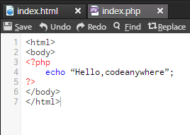 在线代码编辑器:Codeanywhere引见
