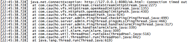关于resin ping超时的有关问题