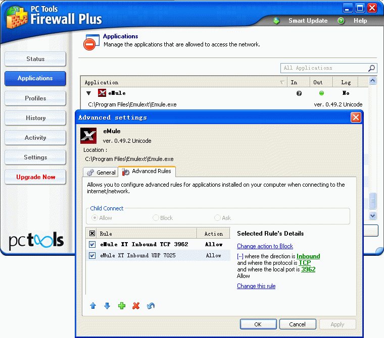 PC Tools Firewall Plus һЩ˾
