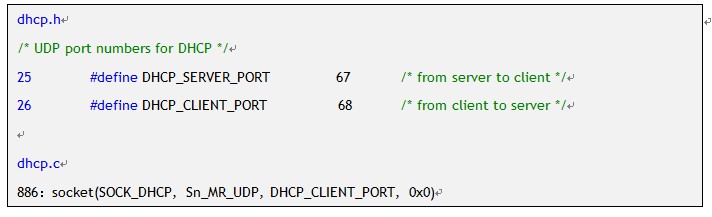 W5200_DHCP3 怎么在W5200中实现DHCP