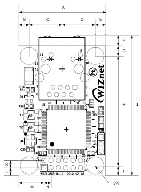 WIZ108SR-用户手册17 串口转以太网模块-WIZ108SR用户手册(2)