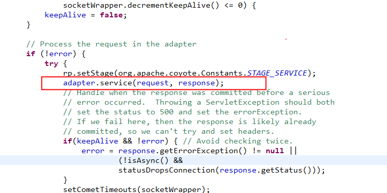 Tomcat 请求进程源码解析(二)