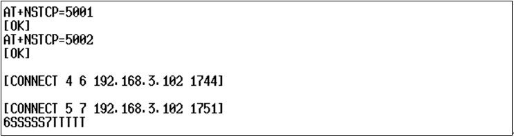 Wizfi210多路连接-3 超低功耗Wifi片下系统WizFi 210 !应用笔记-多路连接