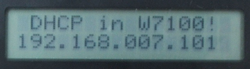 3W7100 怎么使用W7100A实现DHCP客户端