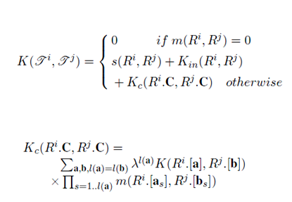 Extraction of Entities and Relations
