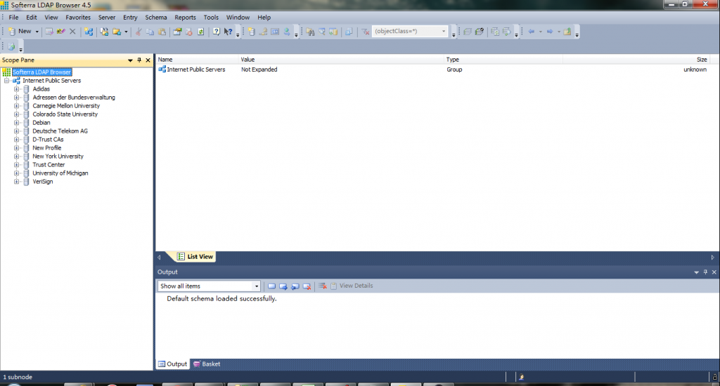 Softerra LDAP Browser 运用及配置 有图有真相