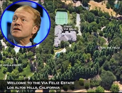 25位科技大佬的豪宅 甲骨文CEO排首先