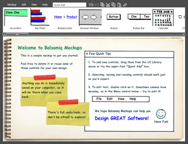 ƷԭƹBalsamiq Mockups