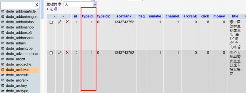 dedecms 文档ID: XX – 模板资料不存在,无法解析文档