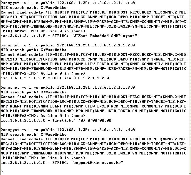ô̫оƬW5200ʵSNMP