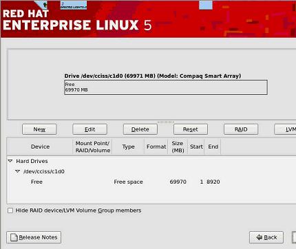 HP ProLiant DL580 G5  - ôװ Red Hat 5.1 ϵͳ
