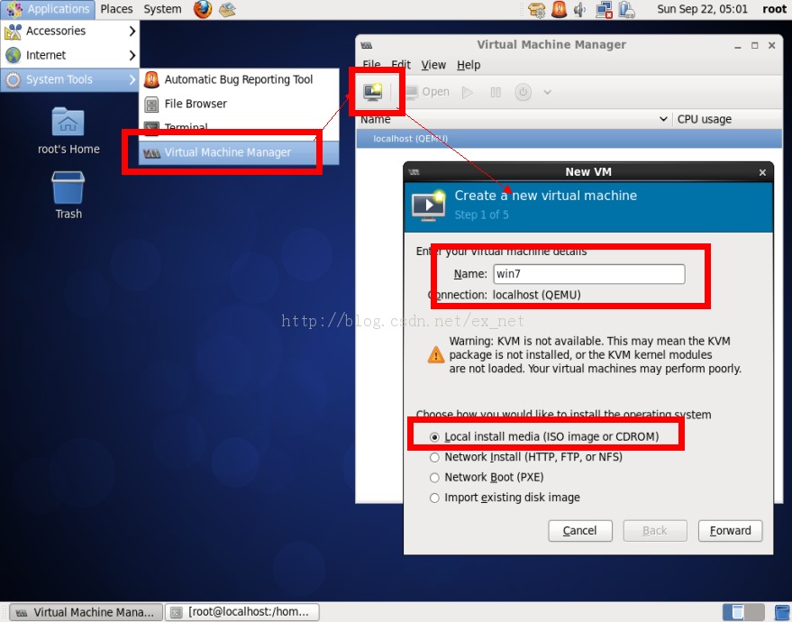 CentOS 6.4  KVMǣټ򵥷㰲װ