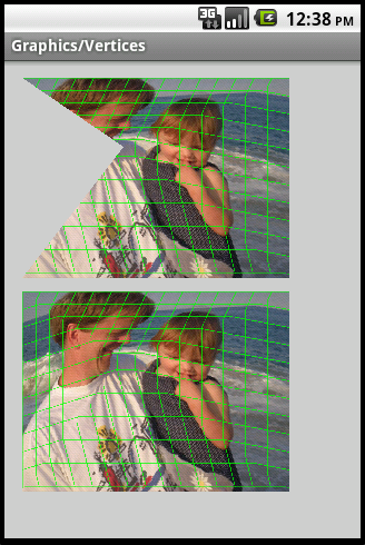 Android ApiDemosʾ(85):Graphics->Vertices