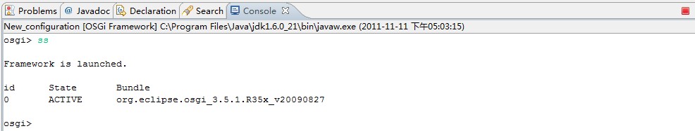OSGiܻｨEquinox