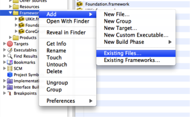 iOS framework ̳,βǾ̬