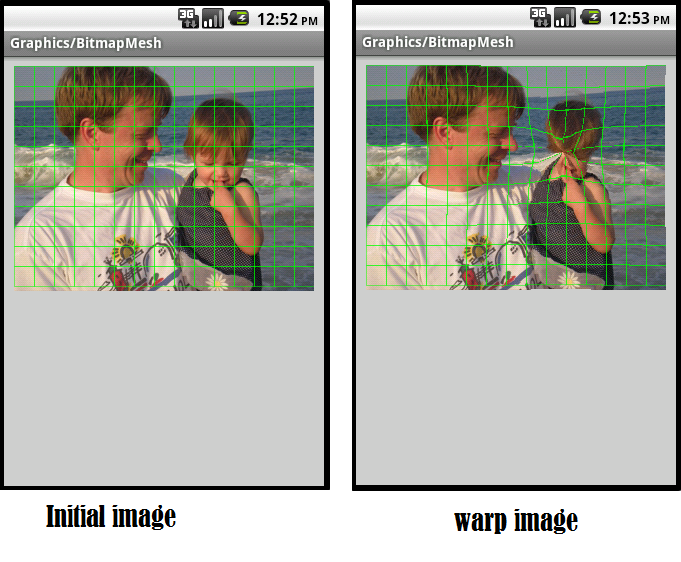 Android ApiDemosʾ(55):Graphics->BitͼMesh