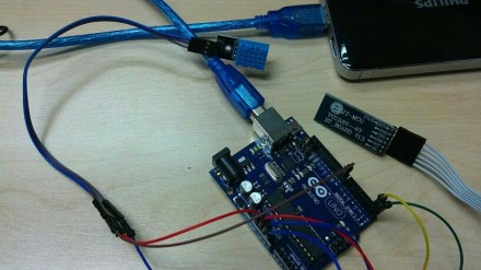 BlackBerry ʮ , BlackBerry OS 7.1 ֻͨڶȡArduino ¶ ʪϢ